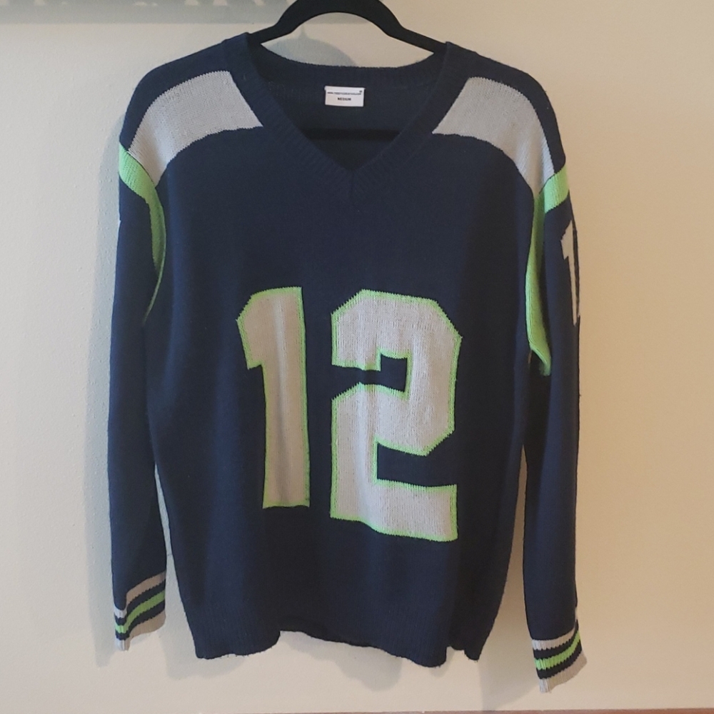 Seattle Seahawks Cozy Oversized Sweater